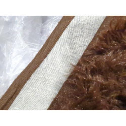 Tepook Super Soft Fluffy Rugs for Living Room, Shag 6x9 Area Rugs for Bedroom, Modern Shaggy Rug Fuzzy Carpets for Kids, Plush Indoor Nursery Home Decor Rug with Non-Slip Bottom, Brown