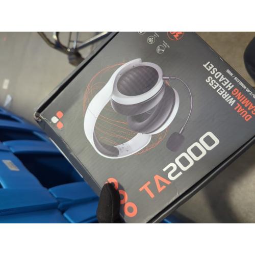 TOZO HT3 Hybrid Noise Cancelling Headphones, 90H Playtime Wireless Over Ear Bluetooth Headset, Spatial Audio AI Chat with 5 Mics, Supports Dual Connection and USB-C Input, with 32 EQ Music Modes