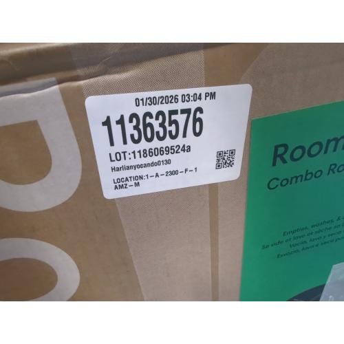 Roomba Plus 405 (G185) Combo 13.2 in. Robotic Vacuum and Mop   with Smart Navigation   AutoWash Dock in Black