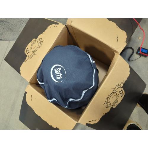 Serta ThermaGel Cooling, Pressure-Relieving Memory Foam Mattress Topper, 3 Inch, King, Made in The USA