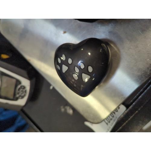 eSplanade cat Dog pet Cremation Mini Heart urn Keepsake Memorial | Small urn for Ashes Funeral Burial