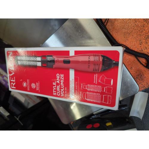 Revlon 1200W Perfect Style Hot Air Kit | Style, Curl, and Volumize, 3 Piece Set
