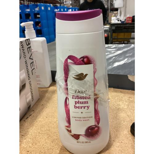 Dove Beauty Limited Edition Holiday Treat Body Wash - Frosted Plum Berry  2 pack
