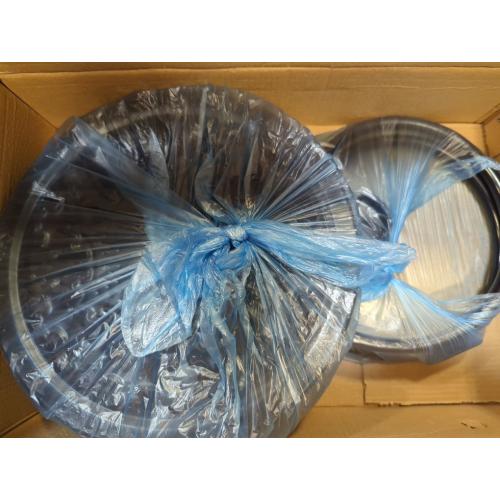 2 Tier Black Plant Stand, Metal Flower Stand Indoor Outdoor, Anti-Rust Iron Plant Shelf, Round Flower Pot Stands for Multiple Plants, Display Rack Potted Plant Holders for Garden Home Decor