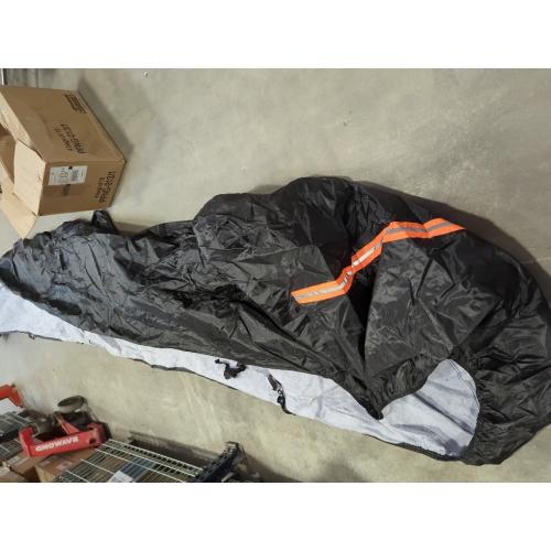 30 Layers Car Cover for Automobiles All Weather Waterproof, Outdoor Snowproof UV Protection Windproof, Door Zipper, Soft Cotton, Heavy Duty Universal Car Covers, (Black, Fit Sedans 181-190)