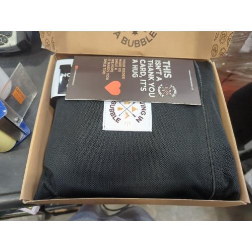 Living in a Bubble Van Bug Screen for Standard Roof Mercedes Sprinter & Ford Transit and High Roof RAM Promaster, Universal Size Side Door Flyscreen Mosquito Net, Center Magnetic Closure