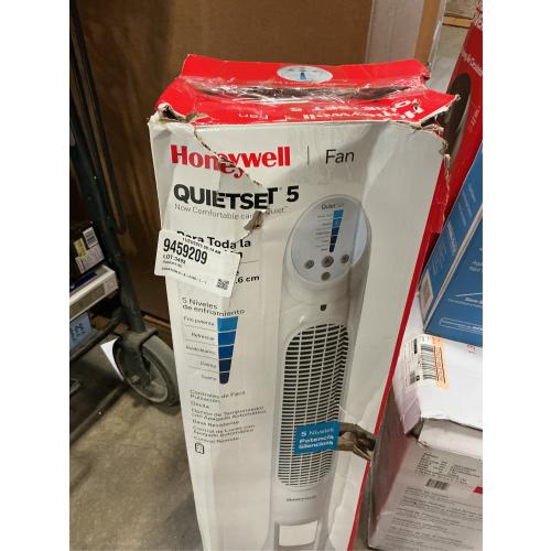 Honeywell 40 in. H X 10 in. D 5 speed Oscillating Whole Room Fan Remote Control
