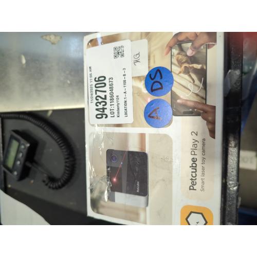 Petcube Play 2 Wi-Fi Pet Camera with Laser Toy for Cats & Dogs: Indoor Camera, Night Vision