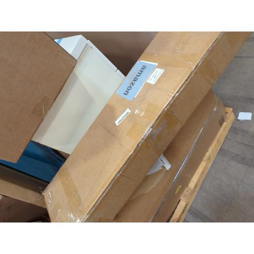 PATIKIL Detachable Magazine Display Racks Floor Standing 10 Layers Brochure Stand Catalog Literature Holder for Hotel, Exhibition, Office