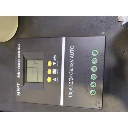 100A MPPT Solar Charge Controller 12V 24V 36V 48V LCD Display Battery Intelligent Regulator Max 100V Input Dual USB for Lead-Acid/Lithium (100A)