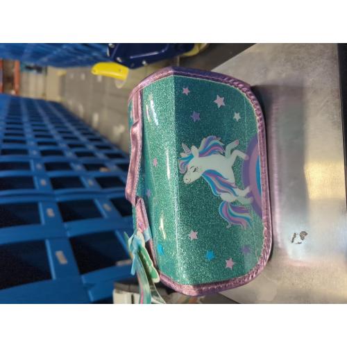 AmitiÃ Lane Fruit Scented Markers Set with Blue and Pink Unicorn Pencil Case - Perfect Unicorn Gifts for Girls or for Art and Craft Colouring