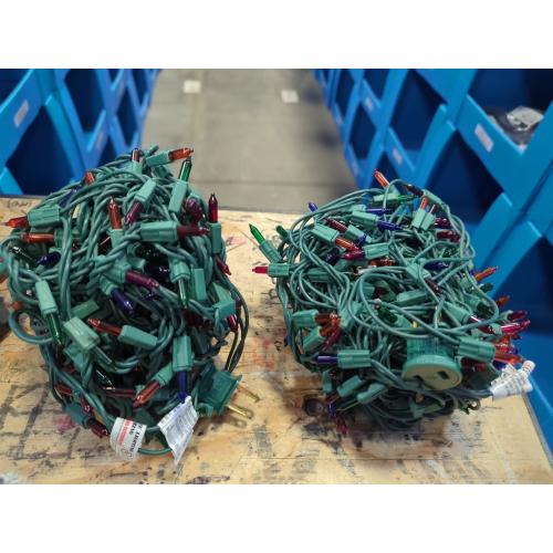 2Pack......Lights  Traditional Incandescent Mini Lights, Red/White/Blue on Green Wire with 6 Spacing, Commercial Grade and UL Listed for Indoor/Outdoor Use, End-to-End Connectable