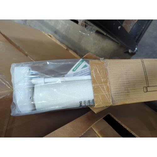 White 100″ Retractable Baby Gate – 34″ Tall Extra Wide Mesh Safety Gate for Open Floor Plans, Wide Doorways – Baby and Pet Barrier for Indoor Outdoor Use, White