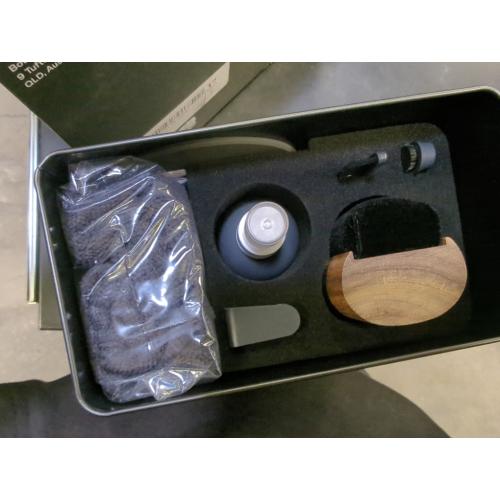 Boundless Audio Vinyl Record Cleaning Kit - 8-in-1 Vinyl Cleaner Kit Includes Carbon Fiber & Velvet Record Brushes, Stylus Brush, Cleaning Solution, Microfiber Cloths & Metal Case
