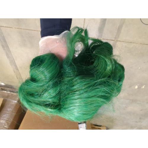 ColorGround Green Styled Cosplay Wig for Halloween (Green for adult)
