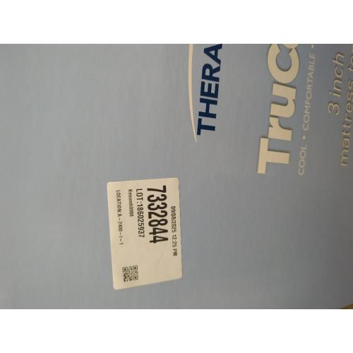 Blue TruCool 3 Mattress Topper featuring Serene Foam - Full - 3 Inch