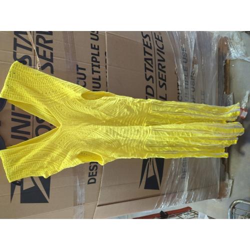 Women Slim Fit Sleeveless Knitted Vest, Pleated Skirt, Gentle Temperament Fake Long Skirt