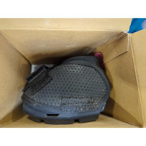 Black Cavallo Horse & Rider Trek Regular Sole Hoof Boot, Size 2