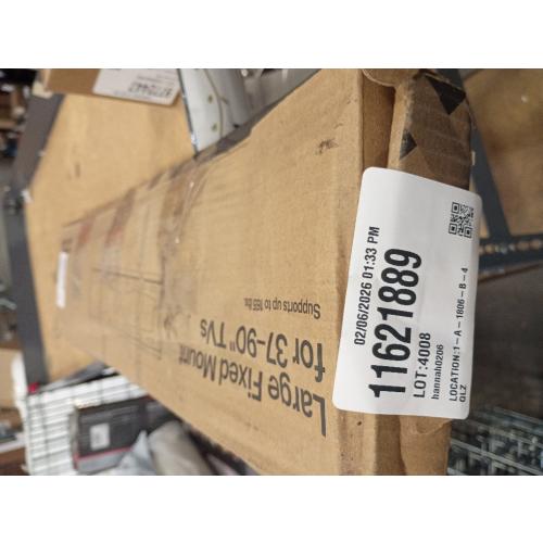 Large Fixed Mount for 37-90 TVs