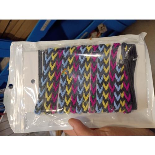 Mens Hair Ties, 15 Pcs Braided Bracelet Hair Ties for Men, Long Hairs Mens Hairties Ponytail Holder Scrunchies for Men Valentine's Day Gifts, No Crease No Damage