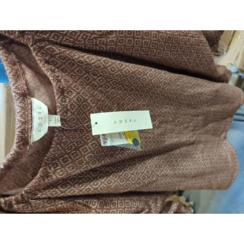 Adivia women's square neck long sleeve fall top