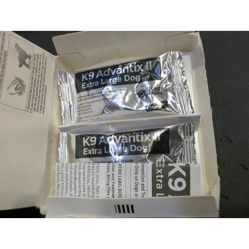 2 Pack Elanco K9 Advantix II Flea and Tick Prevention - > 55 lbs. - K9 Advantix II Extra Large Dog 2-Pack