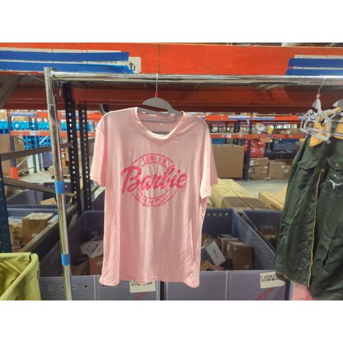 SIZE L. WOMEN'S Come On Barbie Let's Go Party T-Shirt