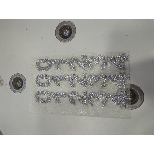 8PCS Number 0-9 Rhinestone Patches Appliques Clothing Repair Decoration Patches for DIY Accessory