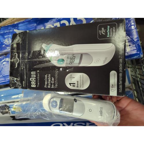 Braun White Ear and Forehead Infrared Thermometer 1 pk