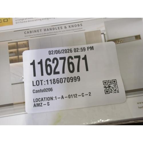 Amerdeco 10 Pack Brushed Gold Cabinet Knobs Single Hole Cabinet Pulls Diameter Round Drawer Knobs and Pulls for Bathroom Cabinets ZH0075