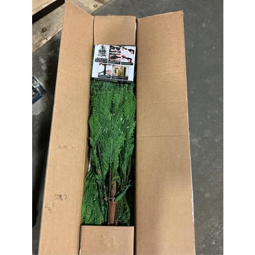 Christmas Tree - Christmas Decorations - 9 Ft Pre-Lit Twinkle Artificial Christmas Cypress Tree with 430 LED Lights- Xmas Holiday Decor for Indoor Home Party Living Room Office Decoration