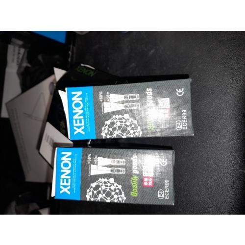 D2S HID Xenon Headlight Bulb Fit Acura 8000K Blue, 35W OEM High Low Beam Xenon Lights, Pack of 2