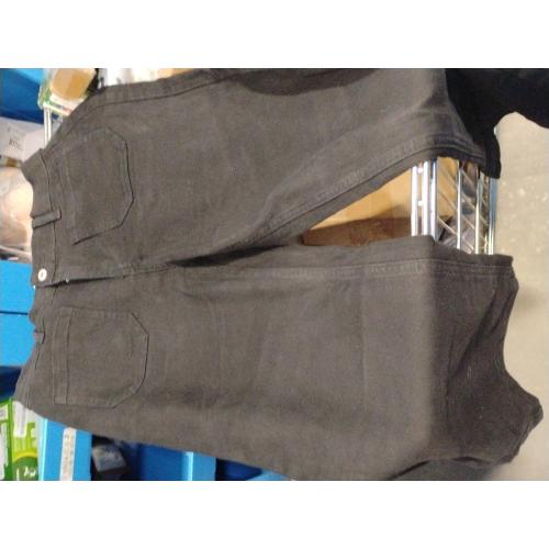 Pants Women - Stretchy High Waist Baggy Pants Y2k Boyfriend Ankle Trousers with Pockets