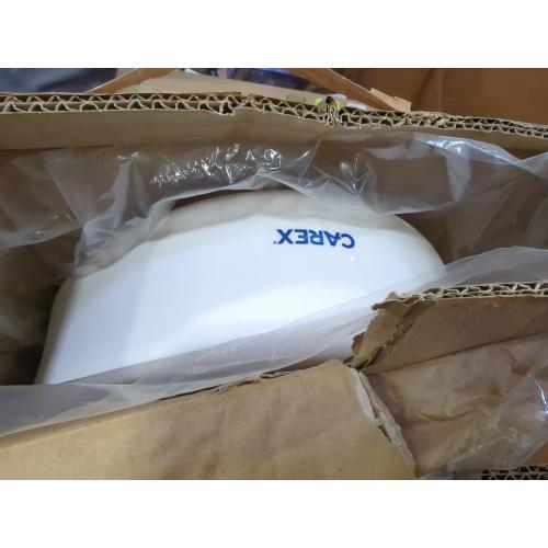 Carex Toilet Seat Riser, Elongated Raised Toilet Seat Adds 3.5 inches to Toilet Height, for Assistance Bending or Sitting, 300 Pound Weight Capacity Toilet Riser