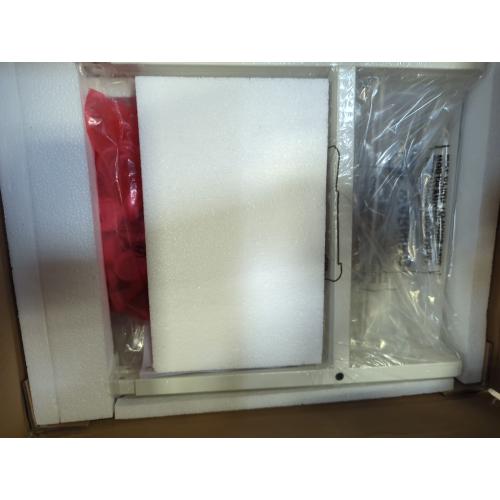 Furologee TV Stand for TVs up to 55 Inch, Entertainment Center with Open Storage Shelves, Media Console Table with Soundbar Shelf for Living Room, Bedroom, White