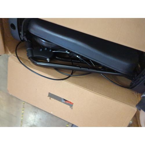 Rollator Walkers with Seat for Seniors, Foldable 8 Big Wheels All Terrain Rolling Walker, Handles and Ergonomic Seat Height Adjustable, 350 lb