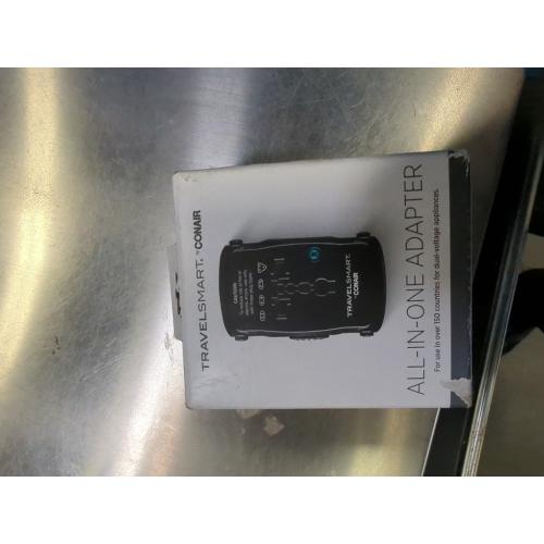 Travel Smart by Conair All-in-One Adapter 2pk