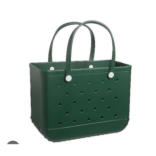 Coisini Green XL Rubber Tote Bag