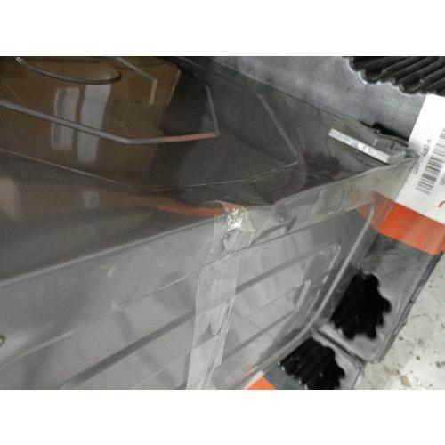 SAMSUNG 27-Inch Bespoke Front Load Washer Dryer Pedestal Stand w/ Pull Out Laundry Storage Drawer, WE502NT, Silver Steel