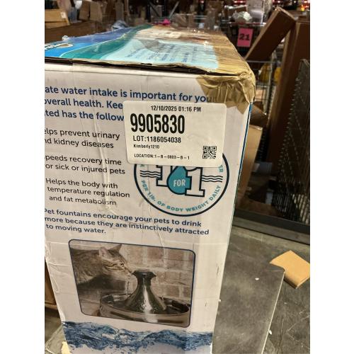 Petsafe Drinkwell 360 Multi-Pet Stainless Steel Water Fountain