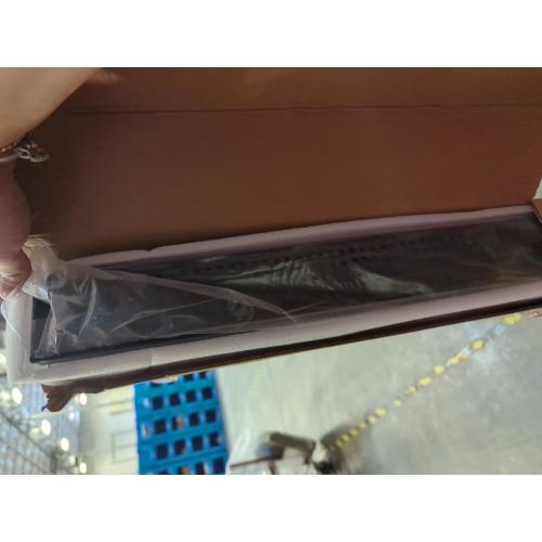 Neodrain 60-Inch Black Linear Shower Drain with Removable Quadrato Pattern Grate,Professional 304 Stainless Steel Rectangle Shower Floor Drain Manufacturer,Leveling Feet,Hair Strainer,Matte Black