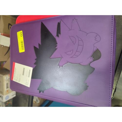 Ultra Pro Zippered PRO Binder 9-Pocket Pokemon Elite Series Gengar