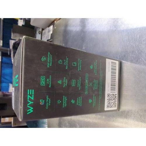 Cam v4 Wi-Fi 2.5K QHD Indoor/Outdoor Plug-In Smart Home Security Camera, Color Night Vision, 2-Way Audio (Black)