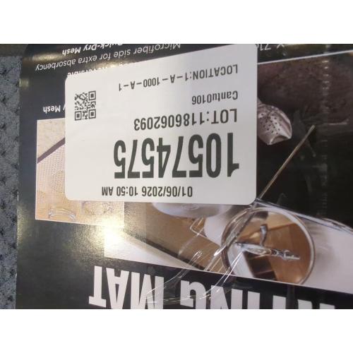 All-Clad Premium Reversible Dish Drying Mat for Kitchen: 16 x 28 Ultra-Absorbent, Long-Lasting, No Condensation, and Oversized for Large Pots and Pans - 2 Pack, Black