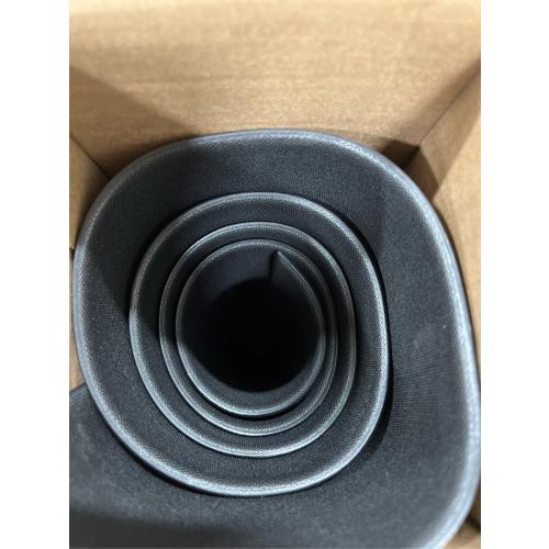 Bicycle mat compatible with Peloton bicycle, elliptical, treadmill mat, 0.236 in thick, indoor stationary bike training pad, equipment