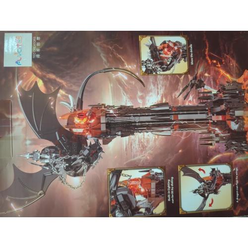 Dark Tower Building Set for Adults, Compatible with Lego Castle Lord Architecture with Light, STEM Christmas Birthday Gift Toy for Kids Boys 8-14 (997 PCS)