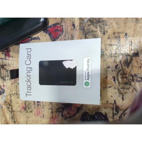 SPOTMINDERS Apple MFi Certified Wallet Tracker Works With Apple Find My Tracking Card for Wallet Card Rechargeable IP68 Waterproof 0.07in Slim iPhone Item Finder for Luggage Tags Purse Gifts for Women