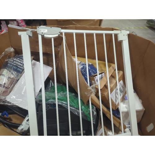 Extra Wide Baby Gate with Door: Premium Child Safety, Extra Tall Gate for Doorways, Dog Gates, Easy Installation,