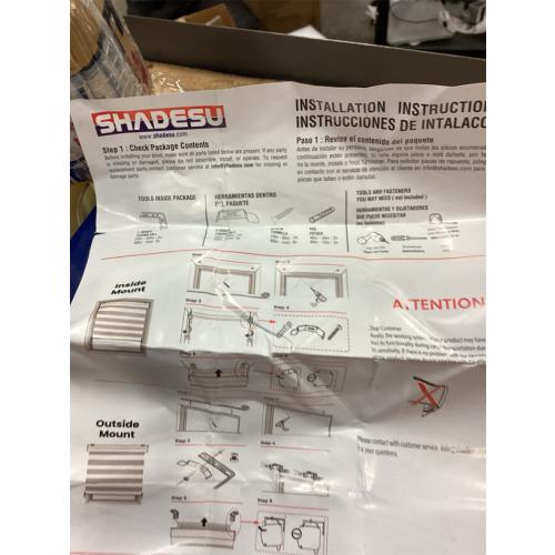 Shadesu Cordless Zebra Blinds for Windows, Dual Layer Free-Stop Zebra Shades, Light Control for Day and Night, Sheer Blinds for Indoor Windows, Bedroom, Kitchen Custom Made