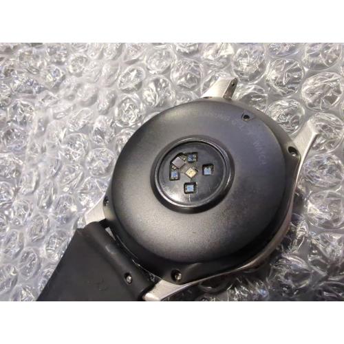 Samsung Galaxy Ai Watch 8 Classic Latin American Version SM-L500NZ (46mm) Bluetooth Wellness Tips Heart Rate Sleep to Workout Fitness Tracker (Silver Black Band SM-L500NZKALTA)